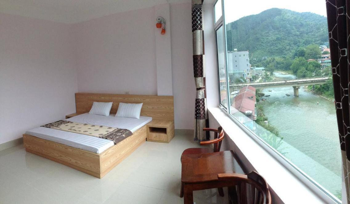 Quy Anh Hotel Bao Lac Town Exterior foto